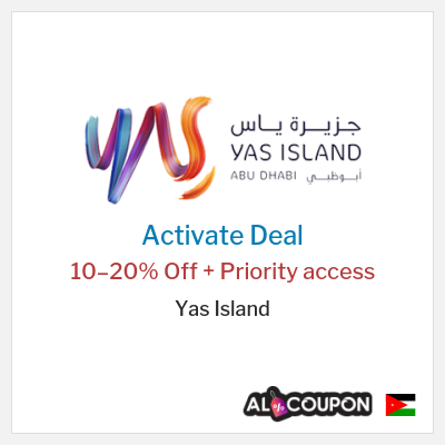 Special Deal for Yas Island 10–20% Off + Priority access