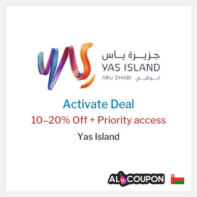 Special Deal for Yas Island 10–20% Off + Priority access
