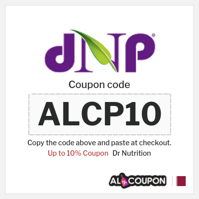 Coupon for Dr Nutrition (ALCP10) Up to 10% Coupon