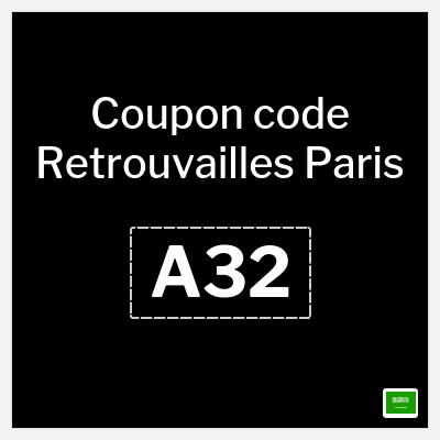 Coupon for Retrouvailles Paris (A32) 10% Coupon