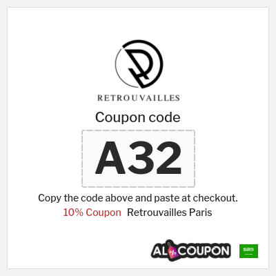 Coupon for Retrouvailles Paris (A32) 10% Coupon
