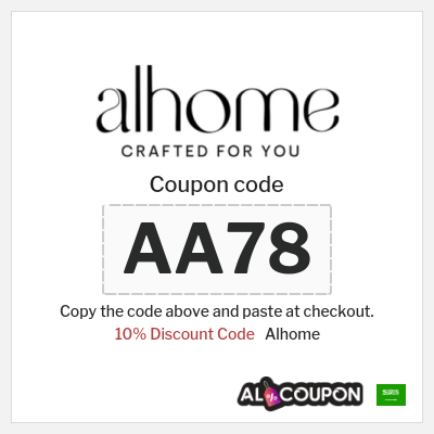Coupon discount code for Alhome Up to 80% Coupons & Deals
