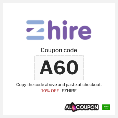 Coupon discount code for EZHIRE Up to 10% Off Coupons & Offers