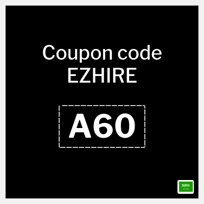 Coupon discount code for EZHIRE Up to 10% Off Coupons & Offers