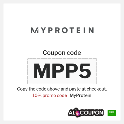 Coupon for MyProtein (MPP5) 10% promo code