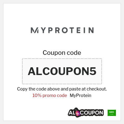 Coupon for MyProtein (MPP5) 10% promo code
