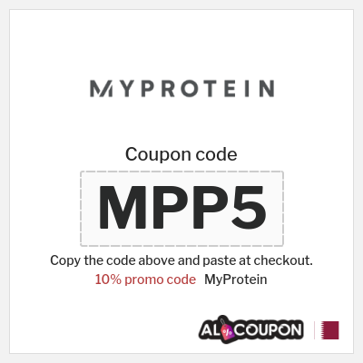 Coupon for MyProtein (MPP5) 10% promo code
