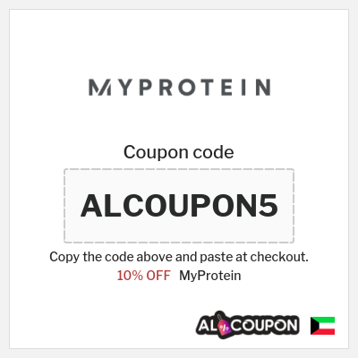 Coupon for MyProtein (MPP5) 10% OFF