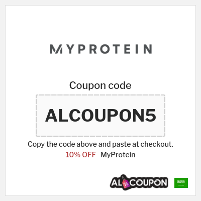 Coupon for MyProtein (MPP5) 10% OFF