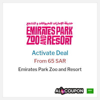 Coupon discount code for Emirates Park Zoo and Resort Latest Deals & Discounts