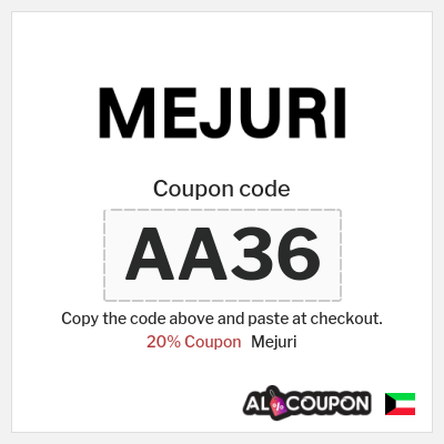Coupon for Mejuri (AA36) 20% Coupon