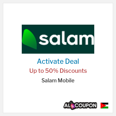 Coupon discount code for Salam Mobile Up to 50% Discounts