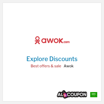 Coupon discount code for Awok Discounts up to 90% off