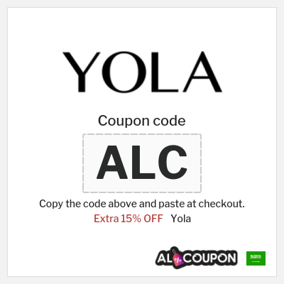 Coupon for Yola (ALC) Extra 15% OFF