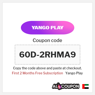 Coupon discount code for Yango Play Free Trial 60 Days