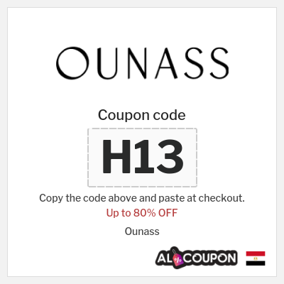 Coupon discount code for Ounass 10% Exclusive Coupon