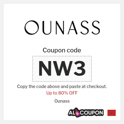 Coupon discount code for Ounass 10% Exclusive Coupon