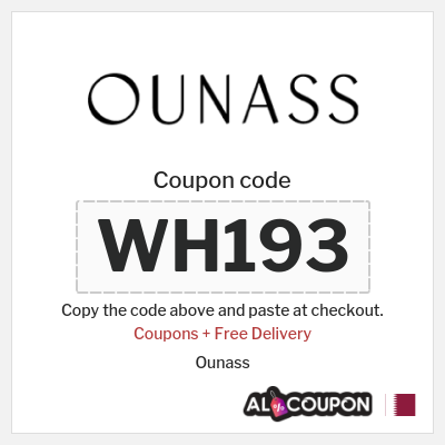 Coupon discount code for Ounass 5% Exclusive Coupon