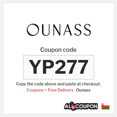 Coupon discount code for Ounass 5% Exclusive Coupon