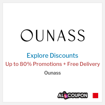 Coupon discount code for Ounass 5% Exclusive Coupon