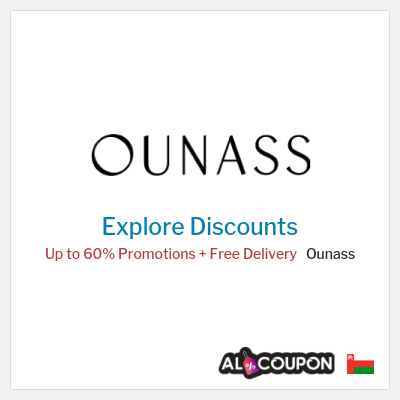 Coupon discount code for Ounass 5% Exclusive Coupon
