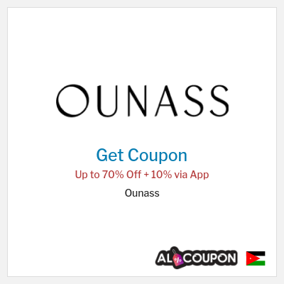 Coupon discount code for Ounass 100% Valid Coupons & Discounts