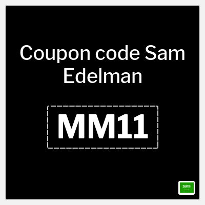 Coupon discount code for Sam Edelman 20% OFF