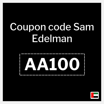 Sam Edelman Coupon (AA100) Sam Edelman Coupon Code 2026