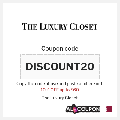 Coupon discount code for The Luxury Closet Up to $60