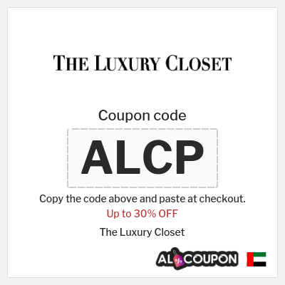 Coupon discount code for The Luxury Closet Up to $60