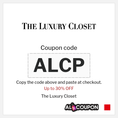 Coupon discount code for The Luxury Closet Up to $60