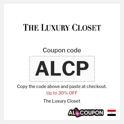 Coupon discount code for The Luxury Closet Up to $60