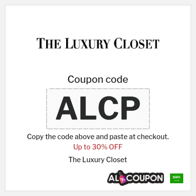 Coupon discount code for The Luxury Closet Up to $60