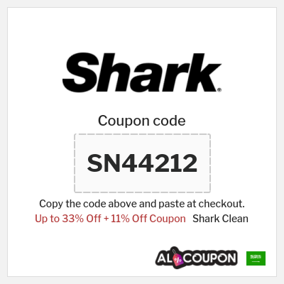 Coupon discount code for Shark Clean 11% Off