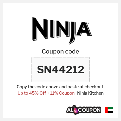 Coupon discount code for Ninja Kitchen 11% OFF