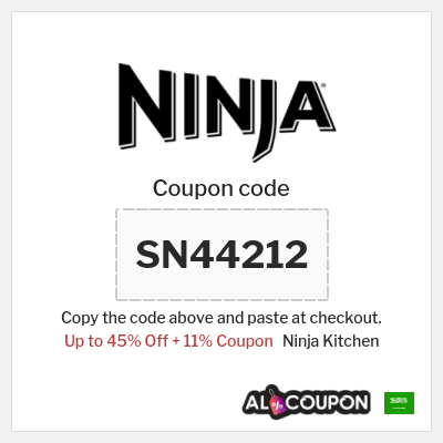 Coupon discount code for Ninja Kitchen 11% OFF