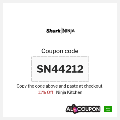 Coupon discount code for Ninja Kitchen 11% OFF
