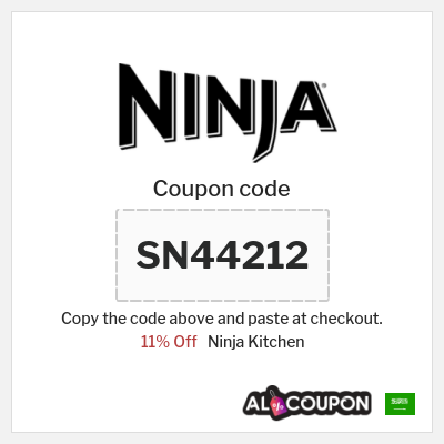 Ninja Kitchen Coupon (SN44212) Ninja Kitchen Kitchen Appliances Promo Code