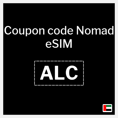 Nomad eSIM Coupon (ALC) Nomad eSIM Discount Code on All Plans