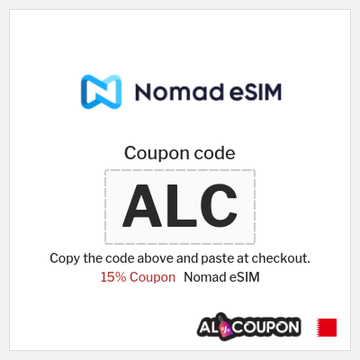 Nomad eSIM Coupon (ALC) Nomad eSIM Discount Code on All Plans