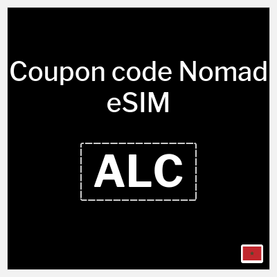 Nomad eSIM Coupon (ALC) Nomad eSIM Discount Code on All Plans