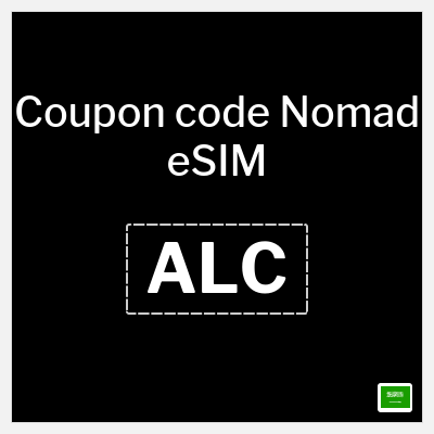 Coupon for Nomad eSIM (ALC) 15% Discount