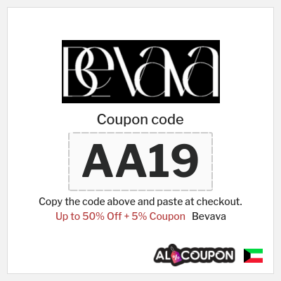 Coupon discount code for Bevava Up to 50% Off