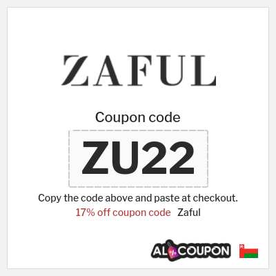Coupon for Zaful (ZU22) 17% off coupon code