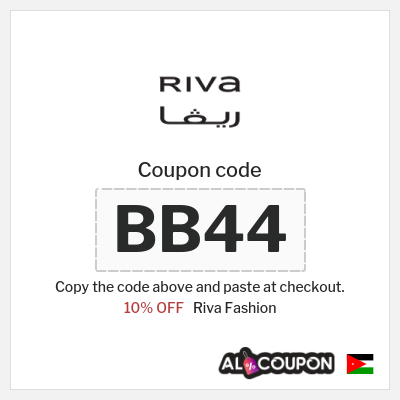 Coupon for Riva Fashion (BB44) 10% OFF