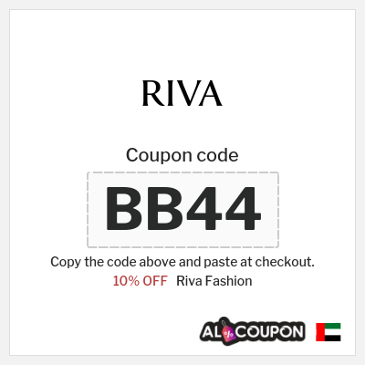 Riva Fashion Coupon (BB44) Riva Coupon Code 2026