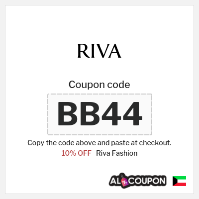 Riva Fashion Coupon (BB44) Riva Coupon Code 2026