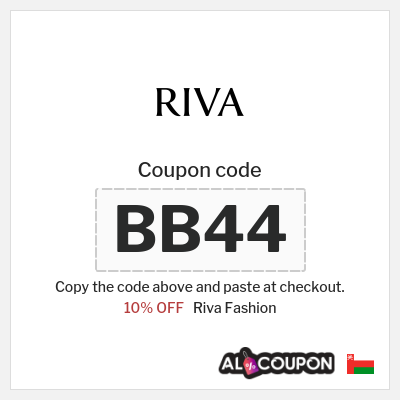 Riva Fashion Coupon (BB44) Riva Coupon Code 2026