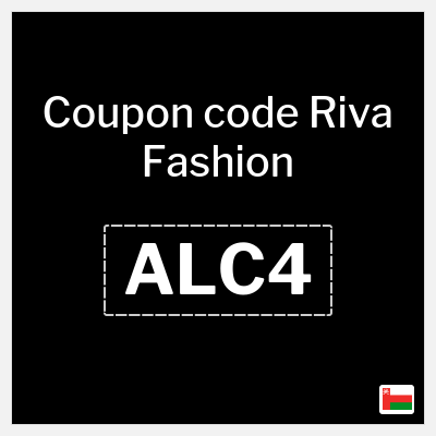 Riva Fashion Coupon (ALC4) Riva Coupon Code 2026