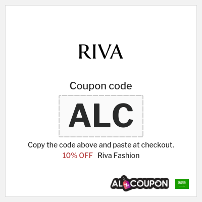 Riva Fashion Coupon (ALC) Riva Coupon Code 2026